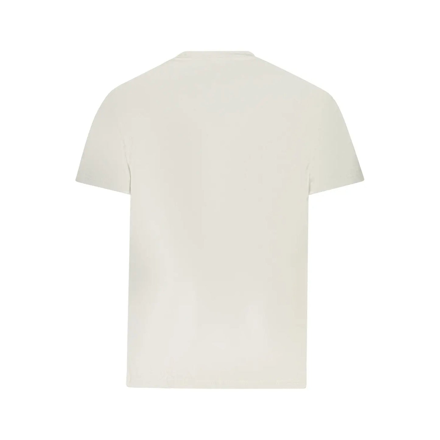 Tommy Jeans, Tricou cu logo si decolteu la baza gatulu Alb - Vinty