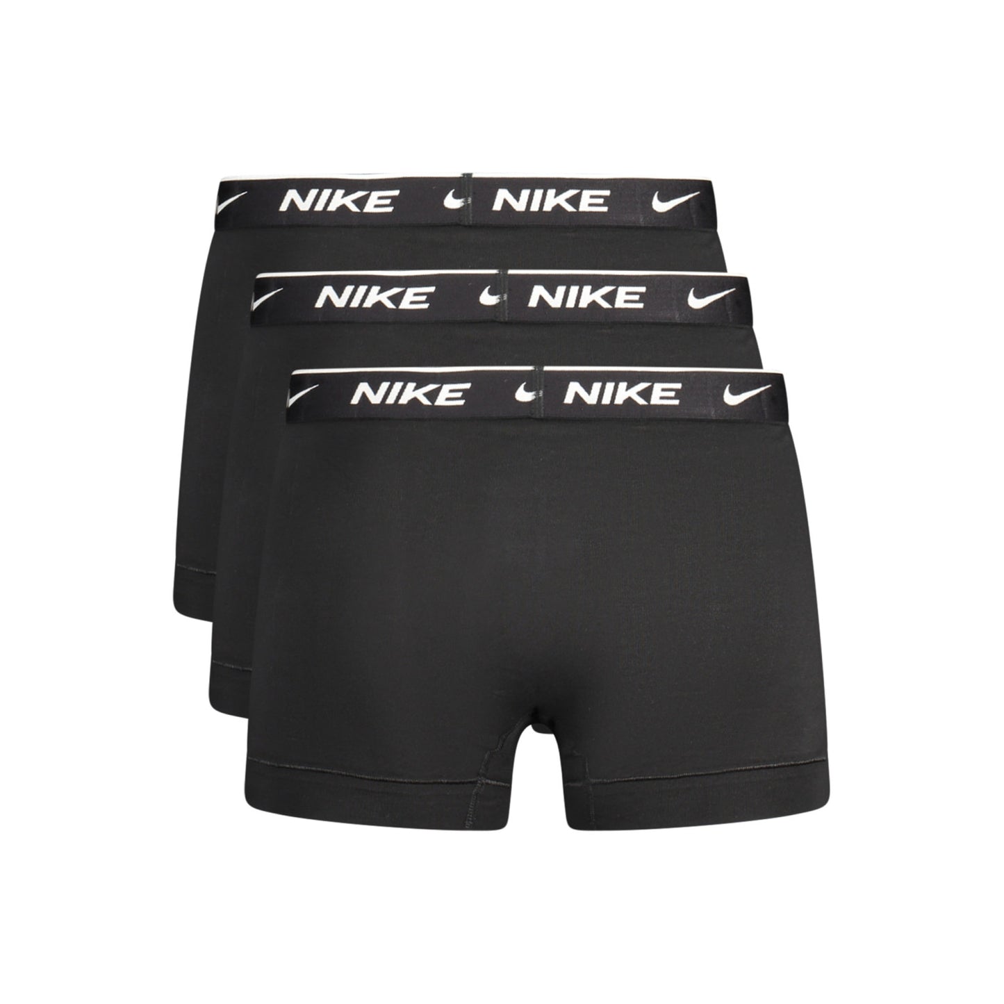 Nike, Pachet 3 perechi boxeri negri cu elastic logo în talie - Vinty