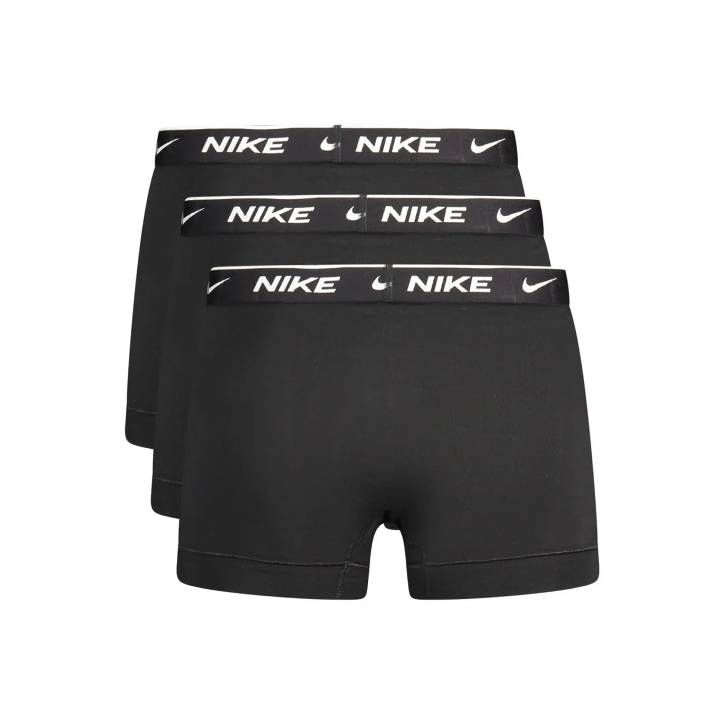 Nike, Pachet 3 perechi boxeri negri cu elastic logo în talie - Vinty