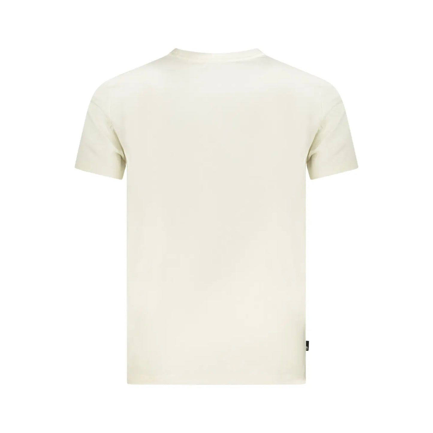 Timberland - Tricou Logo Linear, decolteu rotund, Crem - Vinty