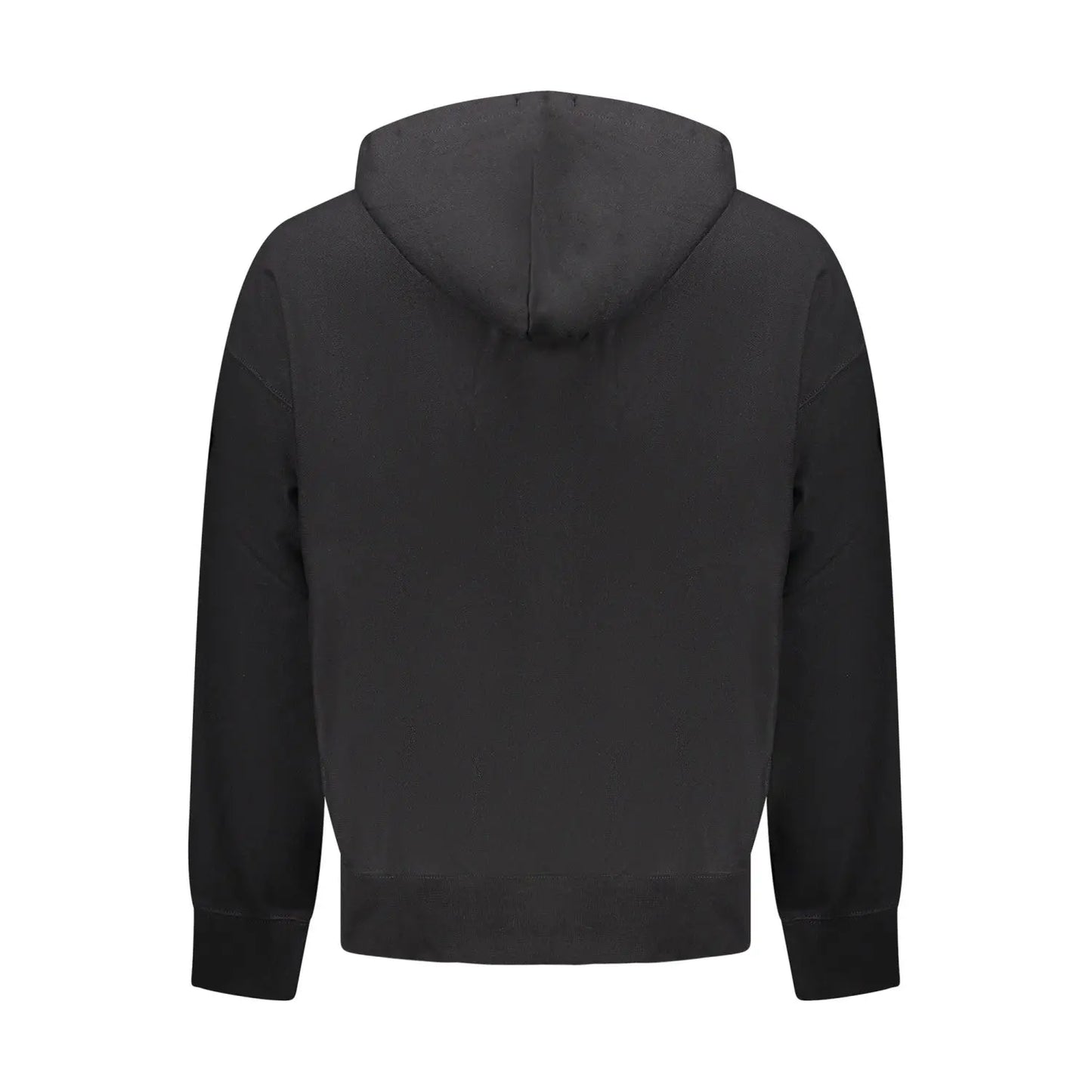 Calvin Klein Jeans - Hanorac Logo cu șnur și buzunar kangaroo, Negru - Vinty
