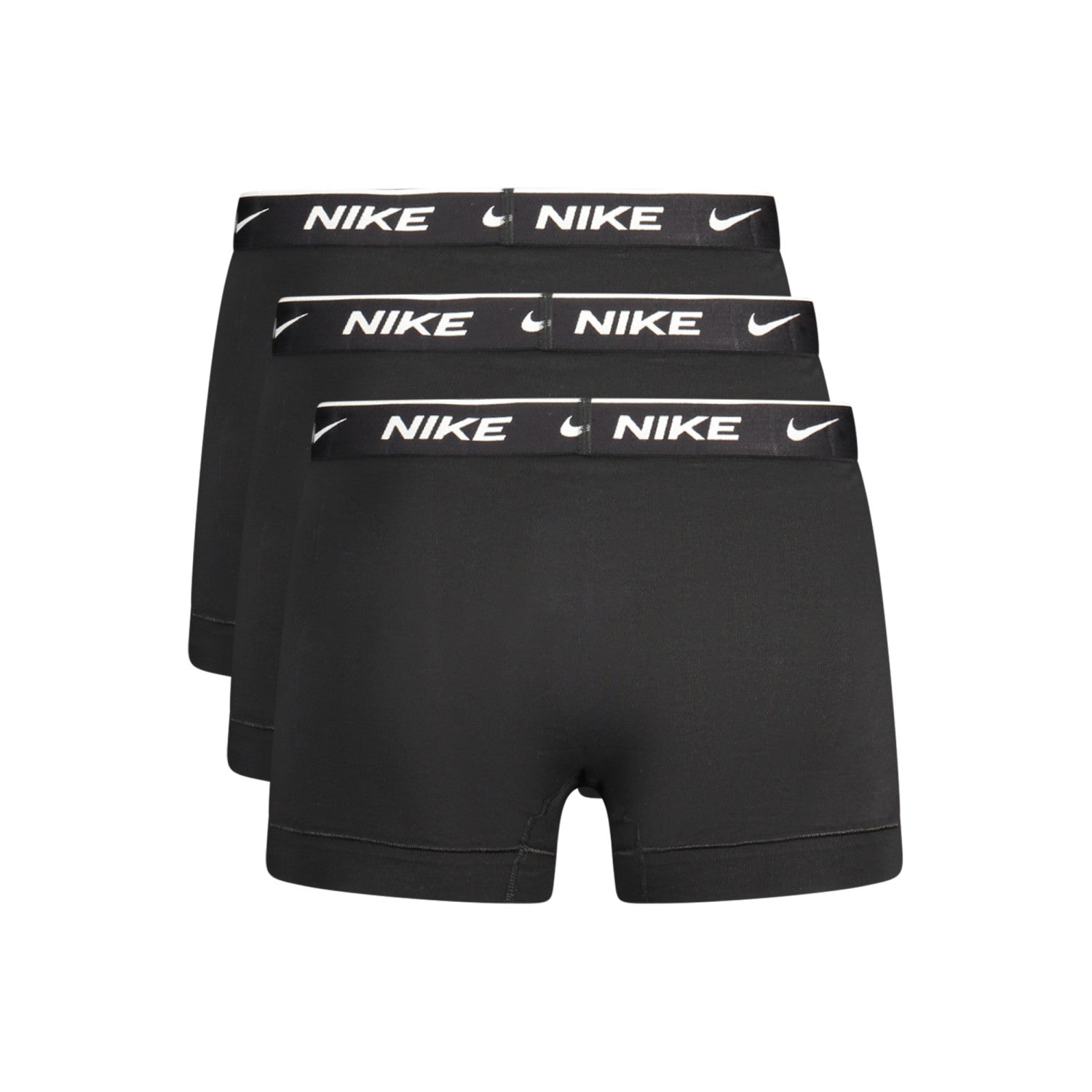 Nike, Pachet 3 perechi boxeri negri cu elastic logo în talie - Vinty