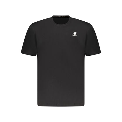 U.S. Grand Polo - Tricou Essential din bumbac cu logo brodat, Negru - Vinty