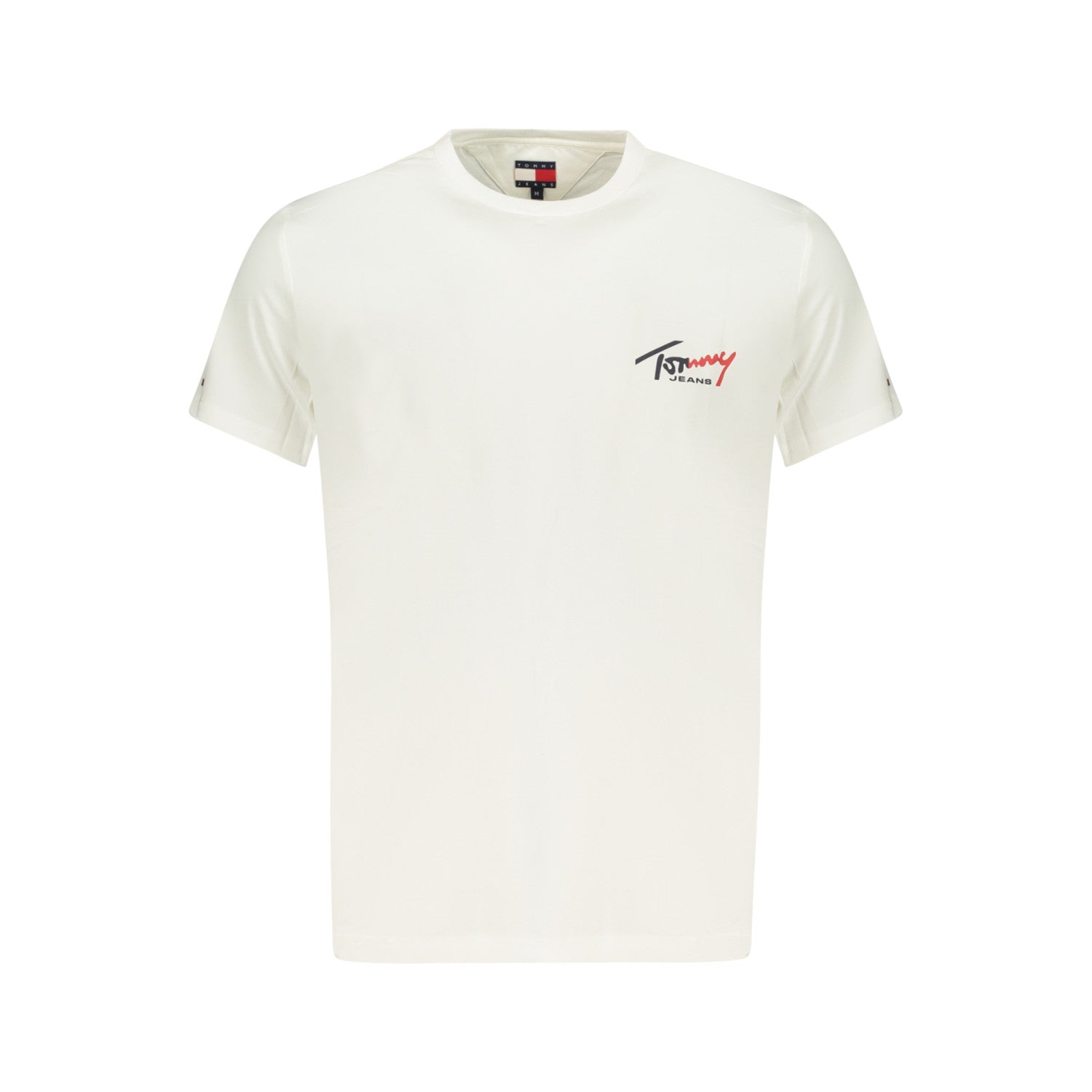 Tommy Jeans, Tricou Tommy Jeans cu imprimeu logo signature, Alb - Vinty