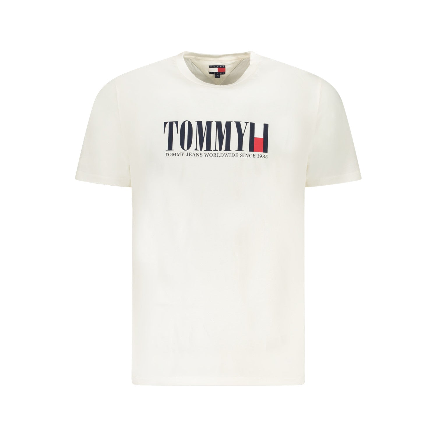 Tommy Jeans - Tricou cu logo și decolteu la baza gâtului