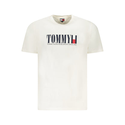 Tommy Jeans - Tricou cu logo și decolteu la baza gâtului - Vinty
