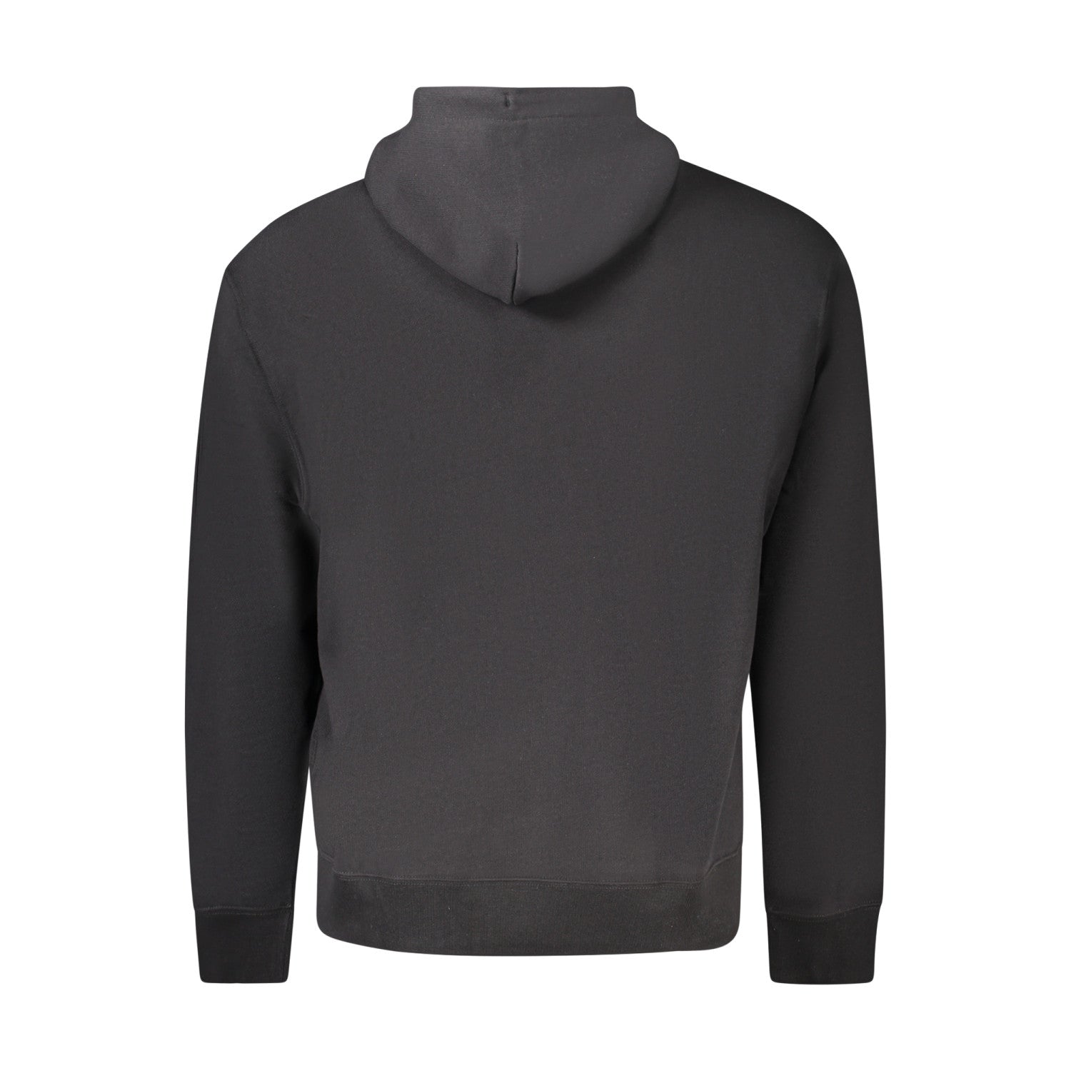 Calvin Klein Jeans - Hanorac din bumbac cu buzunar kangaroo, Negru - Vinty
