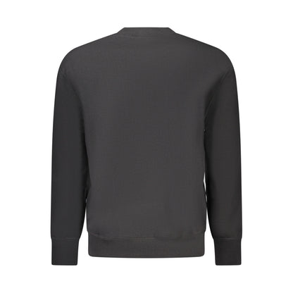 Calvin Klein Jeans - Bluză Relaxed cu guler rotund, Negru - Vinty