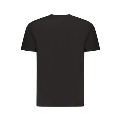 Tommy Jeans - Tricou Logo Regular Fit din bumbac, Negru - Vinty