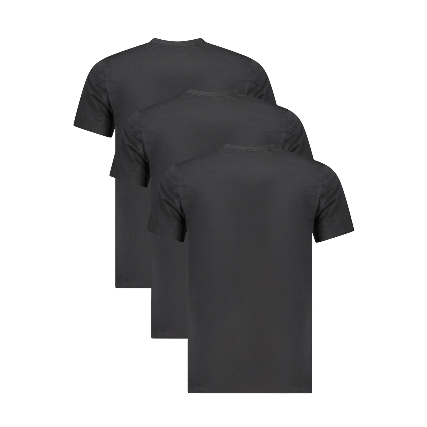 Calvin Klein Set 3 Buc Tricouri Bărbați, Negru - Vinty