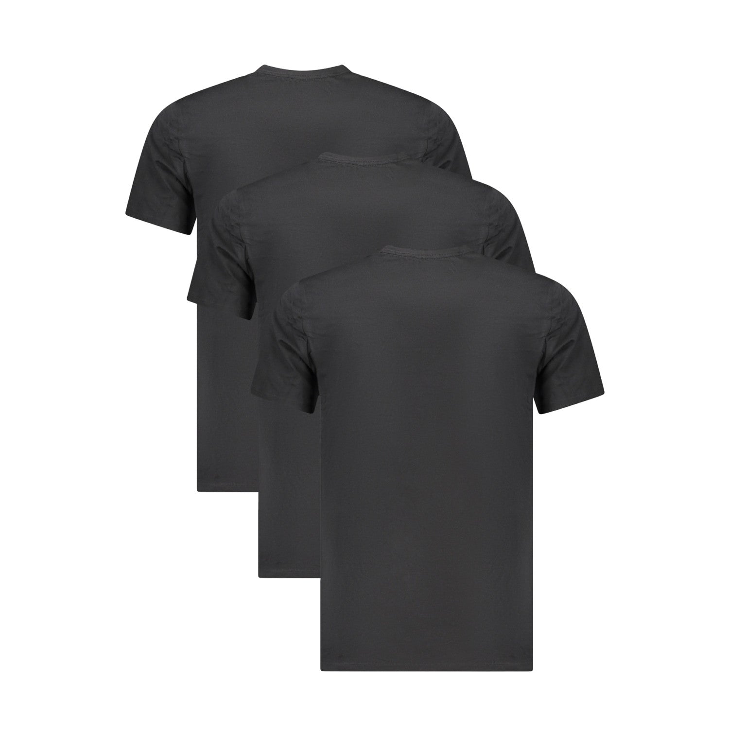 Calvin Klein Set 3 Buc Tricouri Bărbați, Negru - Vinty