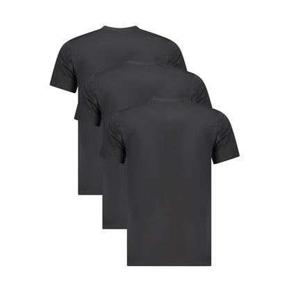 Calvin Klein Set 3 Buc Tricouri Bărbați, Negru - Vinty