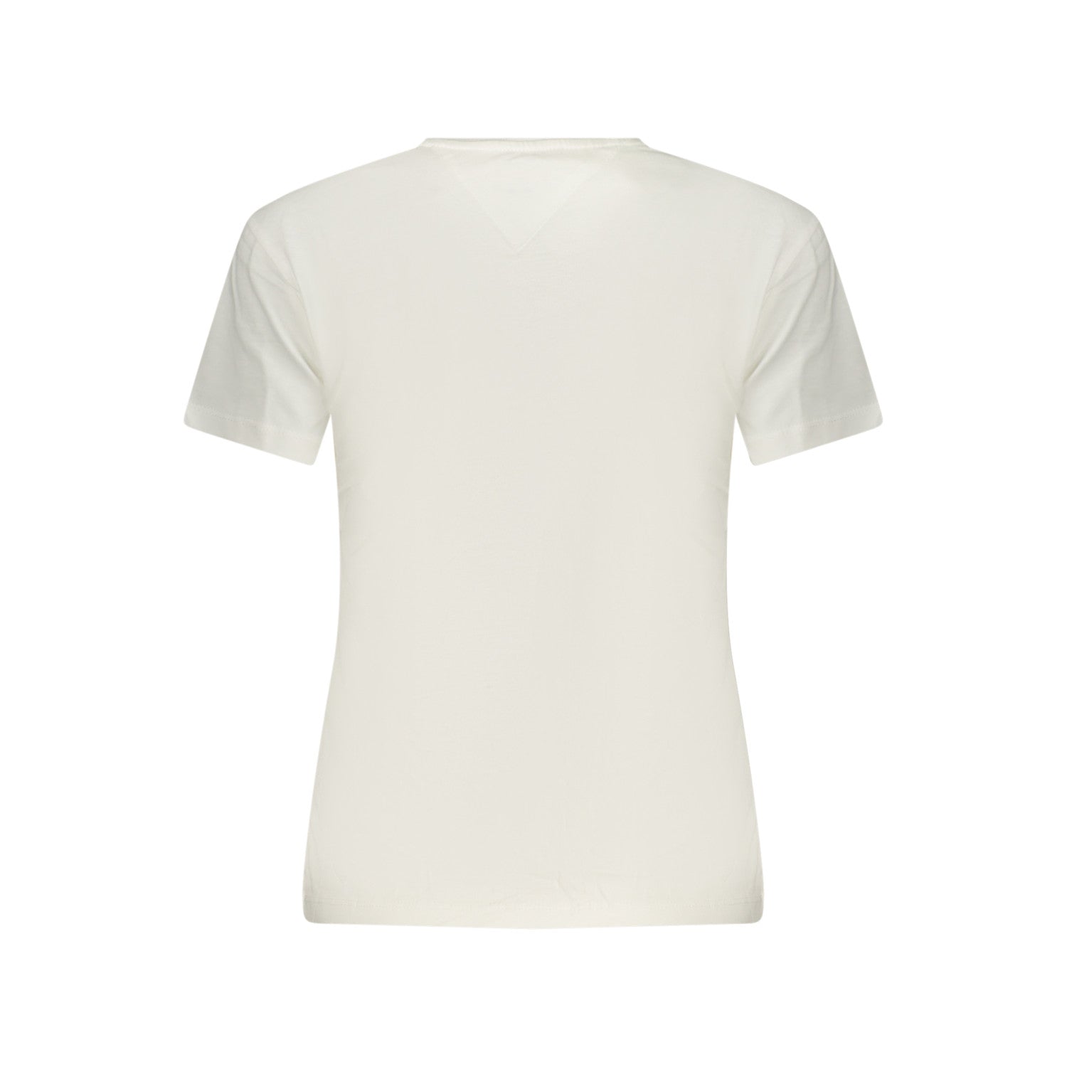 Tommy Jeans - Tricou Essential Logo din bumbac, Alb - Vinty