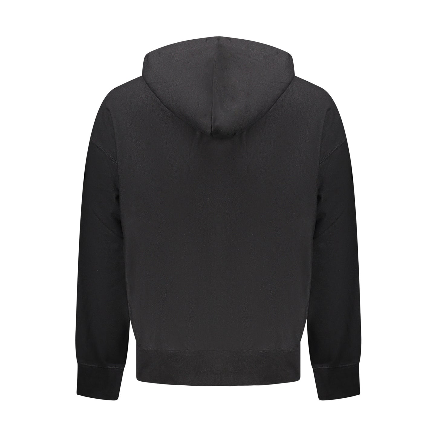 Calvin Klein Jeans - Hanorac Logo cu șnur și buzunar kangaroo, Negru - Vinty