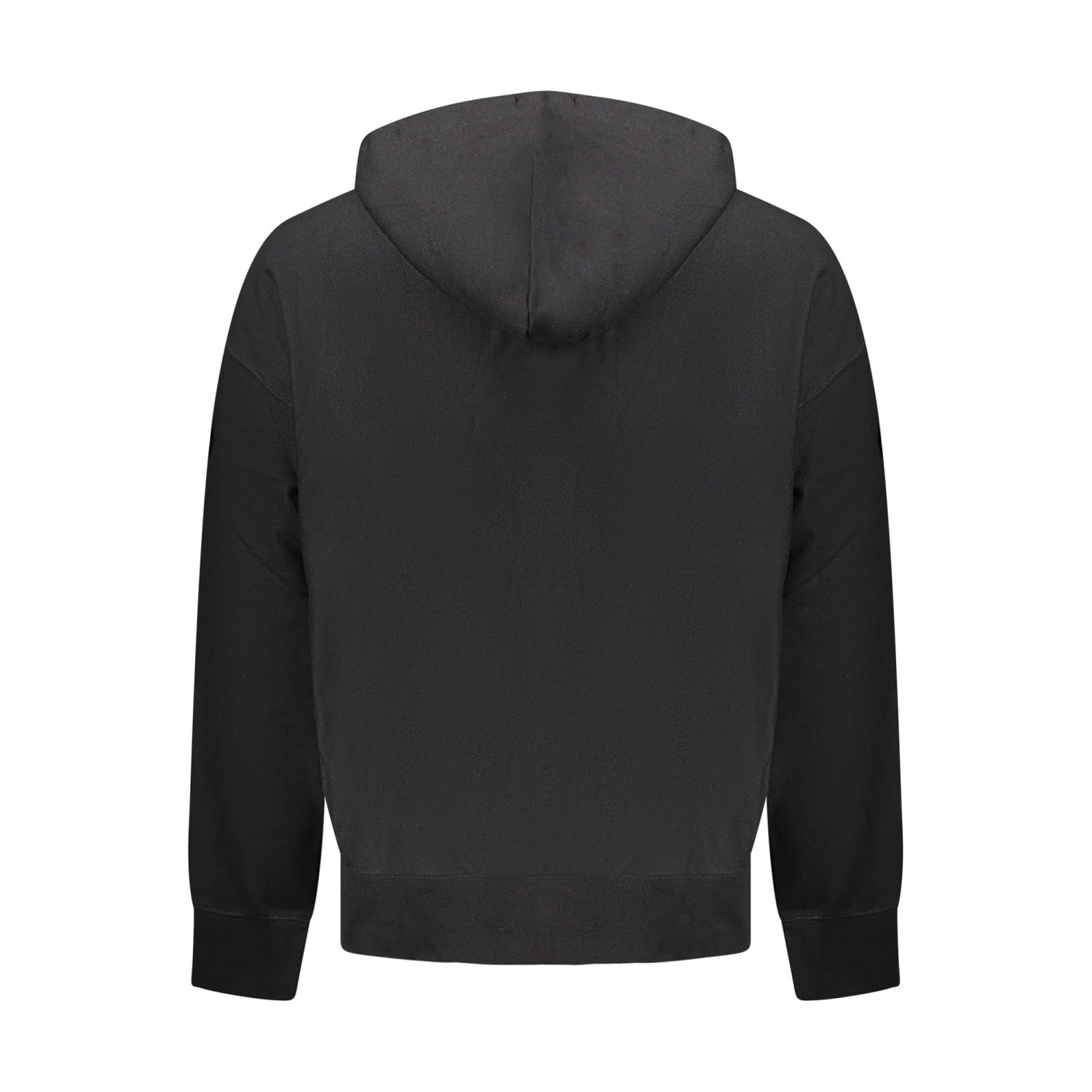 Calvin Klein Jeans - Hanorac Logo cu șnur și buzunar kangaroo, Negru - Vinty